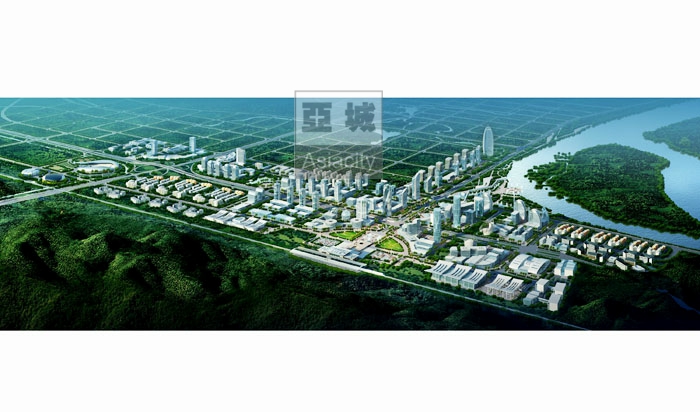 韶关市新火车站站前片区城市设计