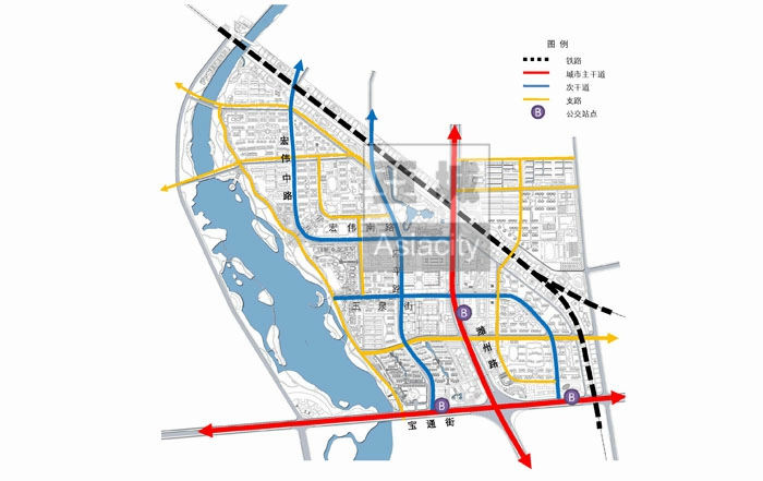 潍坊“三王一马”片区概念性城市设计