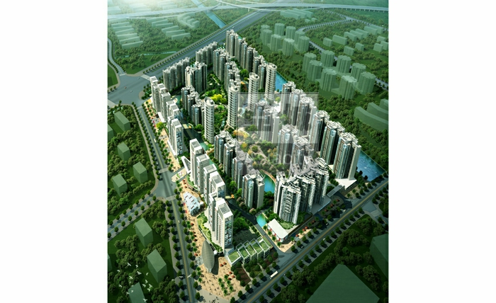 广佛商贸城中心区香基水道南侧地块控制性详细规划设计