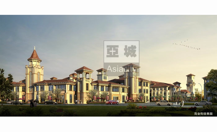 山东潍坊“华盟-伯爵庄园”规划及建筑设计