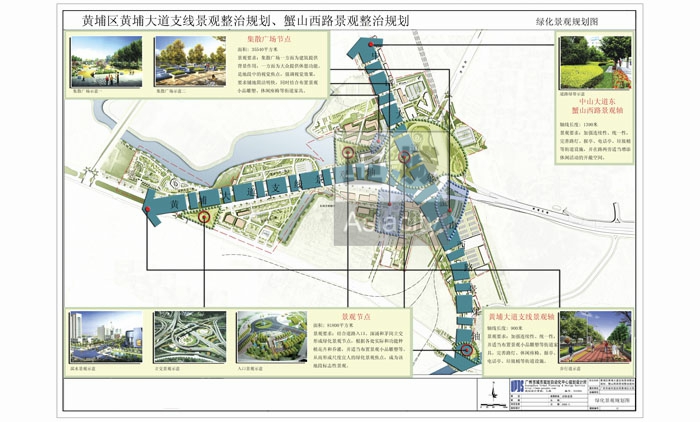 广州市黄埔大道景观整治规划