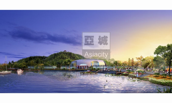 广东省肇庆市蕉园岗公园规划设计