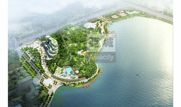 广东省肇庆市蕉园岗公园规划设计