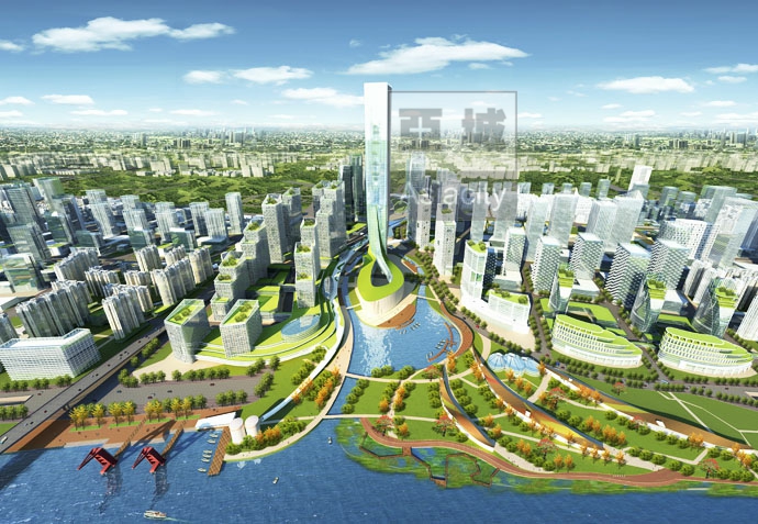 广州国际金融城地址及详细建设规划（组图）