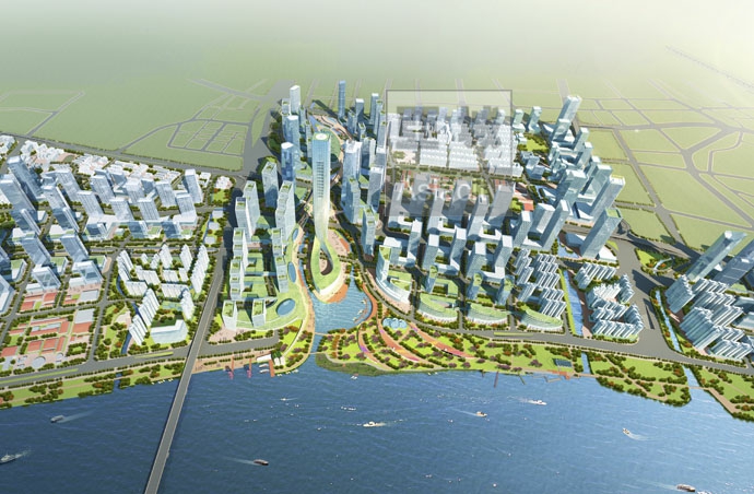 广州国际金融城地址及详细建设规划（组图）