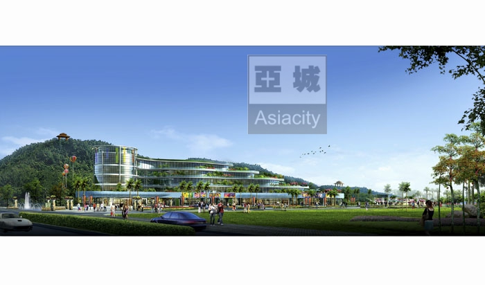 广东省肇庆市蕉园岗公园规划设计