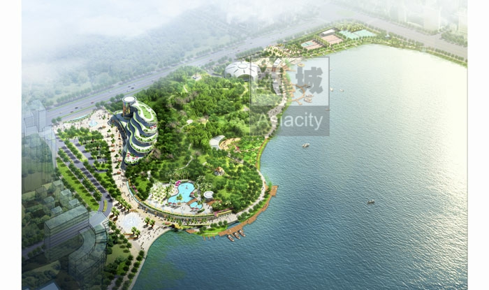 广东省肇庆市蕉园岗公园规划设计