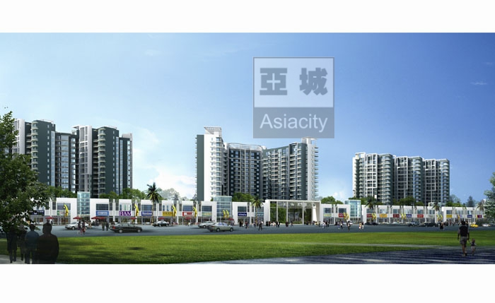 韶关市翁源“龙翔花园”商住社区项目建筑设计